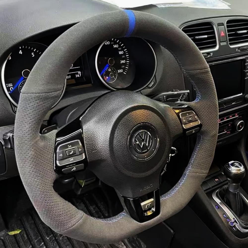 Car Steering Wheel Cover Anti Slip Breathable - Capa de volante de carro personalizado