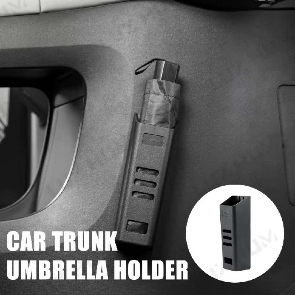 Car Trunk Organizer Foldable Storage Box - Suporte de Guarda-Chuva para Carro, Caixa