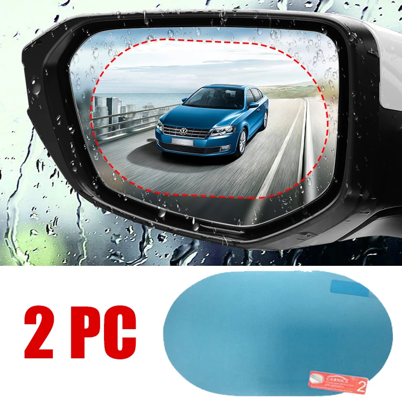 Anti Glare Car Rearview Mirror Film - 2 pçs adesivo de carro filme