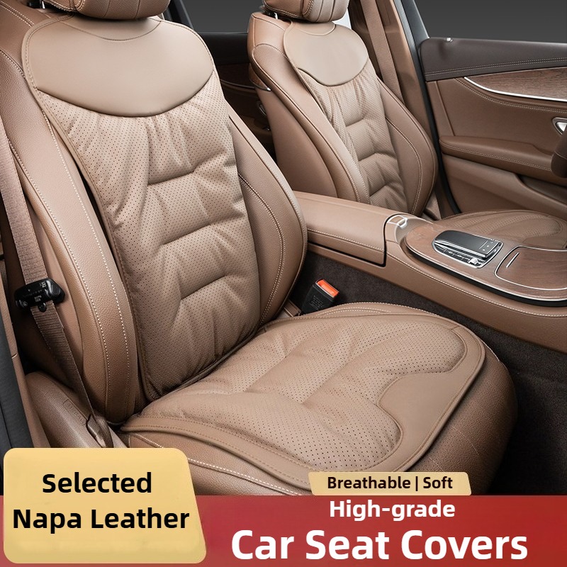 Leather Car Seat Covers Full Set Universal - Capas de assento de carro de