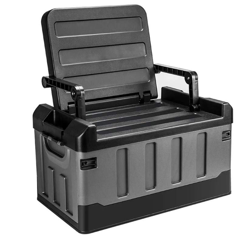 Car Trunk Organizer Foldable Storage Box - Caixa de Armazenamento Grande Dobrável, Container