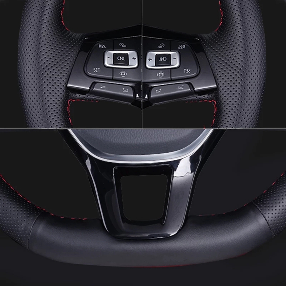 Diy personalizado para kia k5  - Car Steering Wheel Cover Anti Slip Breathable avaliação e preço