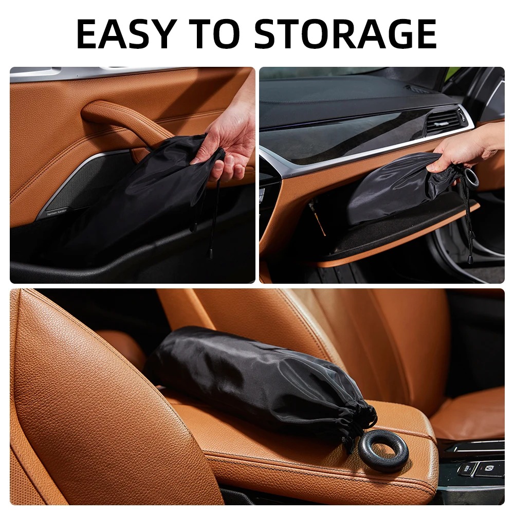 Novo atualizado pára-brisa do  - Car Sunshade Windshield Umbrella Foldable avaliação e preço