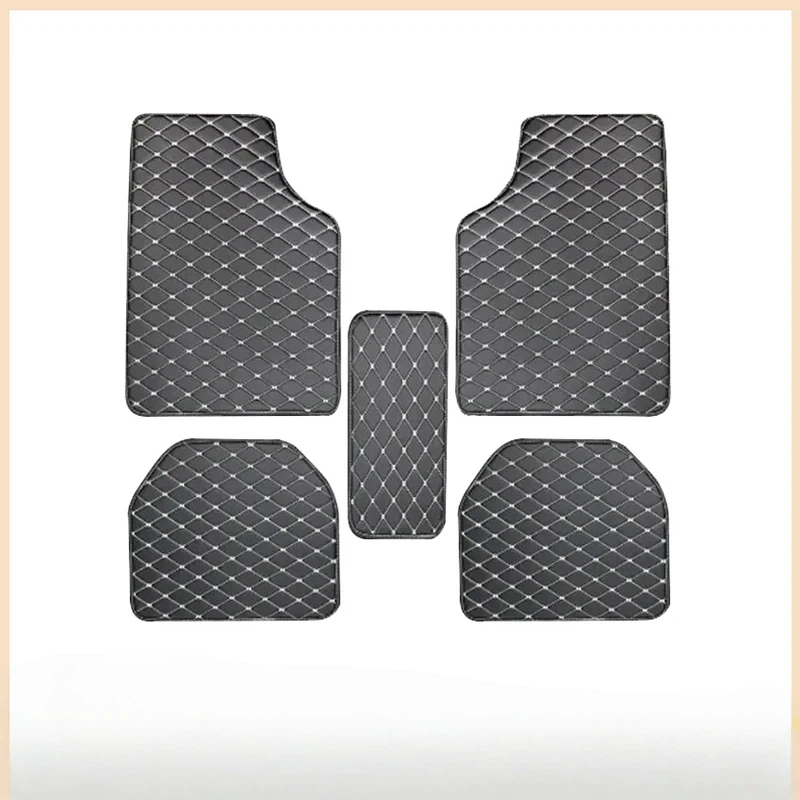 Tapetes de carro 5 peças couro - Car Floor Mats Universal Waterproof Leather avaliação e preço