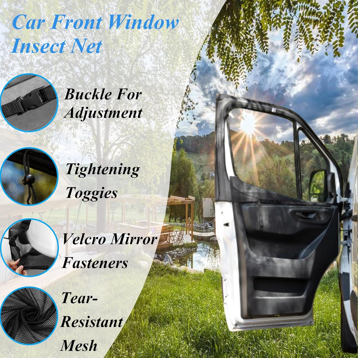 2 peças de telas universais co - Car Accessories avaliação e preço