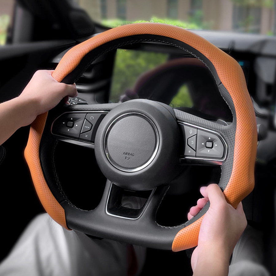 Capa Universal para Volante de - Car Steering Wheel Cover Anti Slip Breathable avaliação e preço