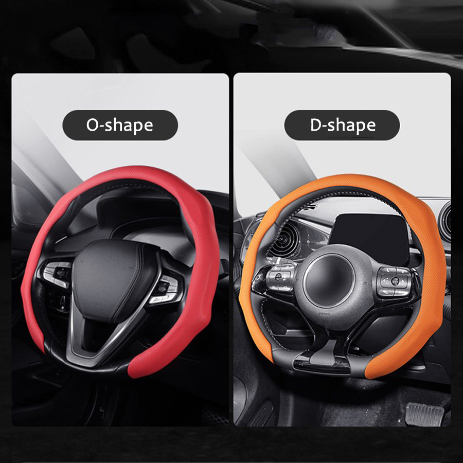 Capa Universal para Volante de - Car Steering Wheel Cover Anti Slip Breathable avaliação e preço