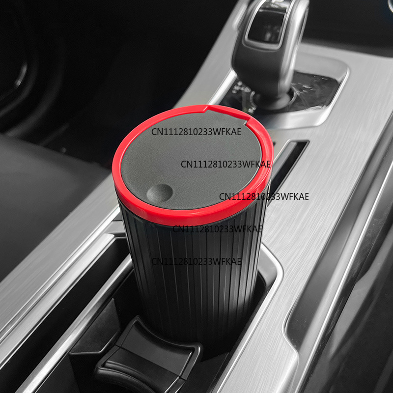 Lixeira para carro, suprimento - Waterproof Car Trash Can With Lid avaliação e preço