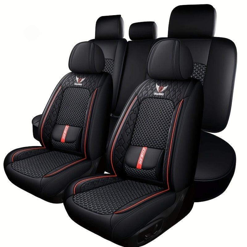 Capas de Banco de Carro de Lux - Leather Car Seat Covers Full Set Universal avaliação e preço