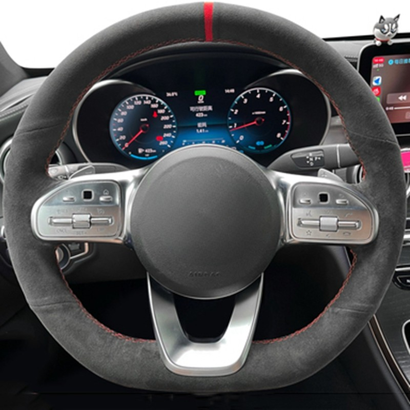 Capa de volante de carro com t - Car Steering Wheel Cover Anti Slip Breathable avaliação e preço