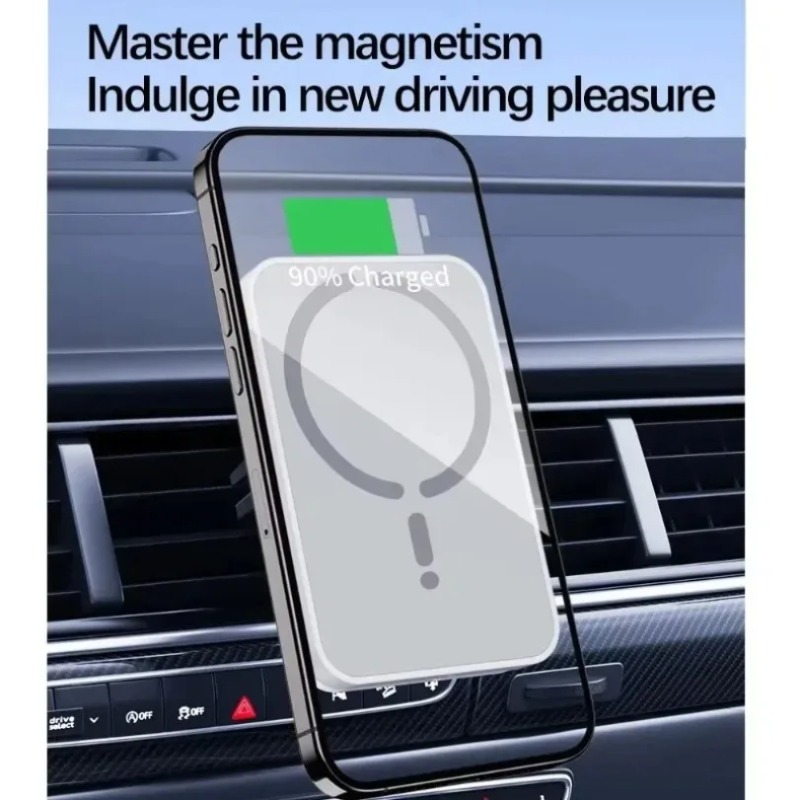 Carregador Magnético Sem Fio 3 - Magnetic Phone Holder For Car Vent avaliação e preço