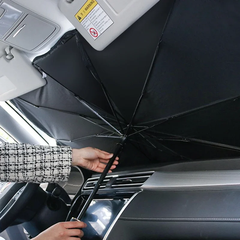 Protetores de Sol Dobráveis pa - Car Sunshade Windshield Umbrella Foldable avaliação e preço