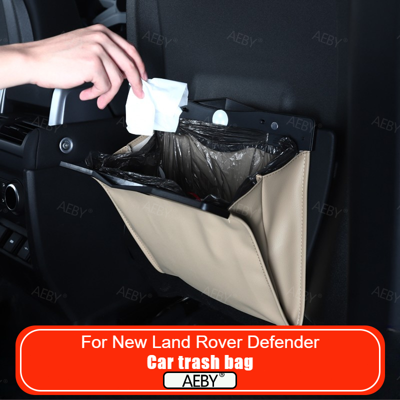 Para o Novo Land Rover Defende - Waterproof Car Trash Can With Lid avaliação e preço
