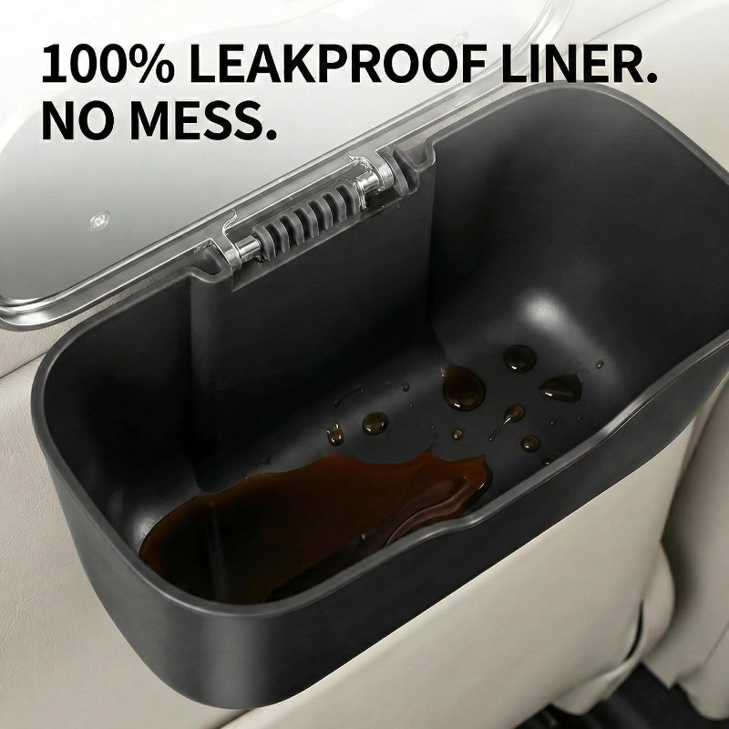 Lixeira para Carro com Tampa,  - Waterproof Car Trash Can With Lid avaliação e preço