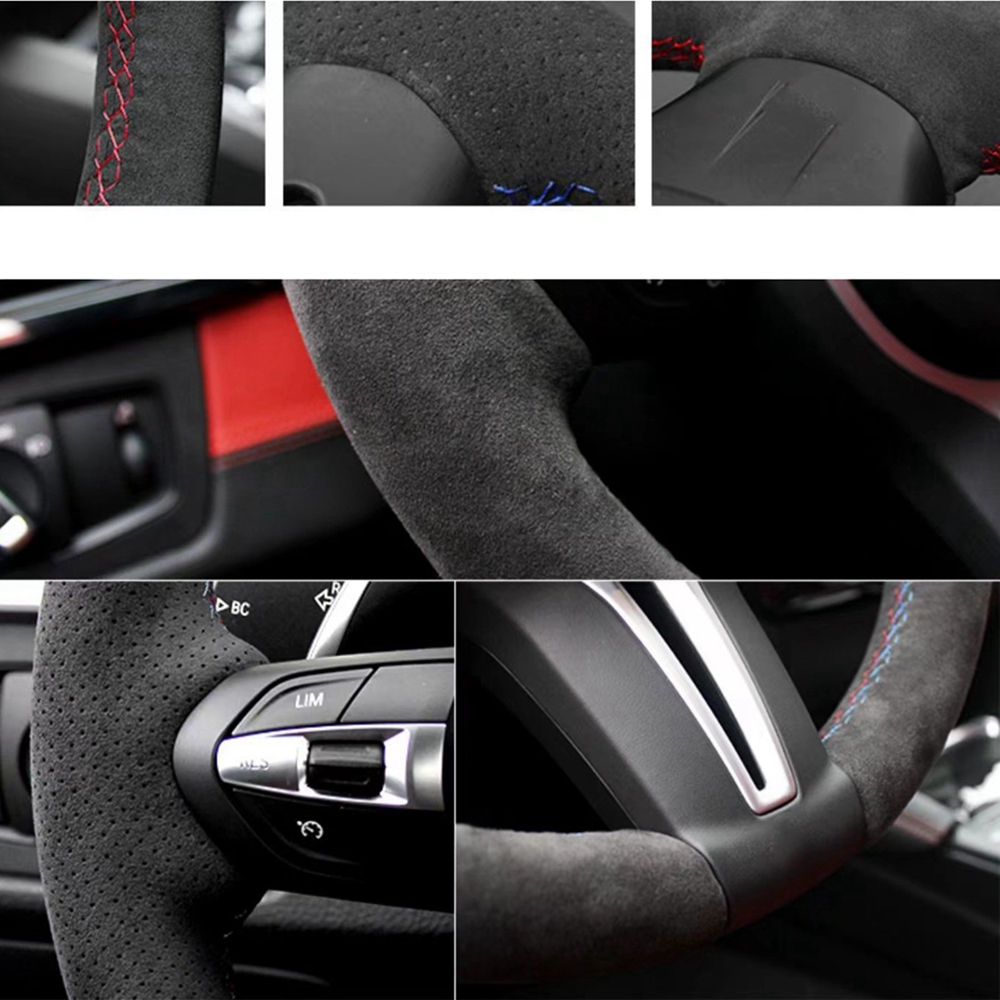 Personalização capa de volante - Car Steering Wheel Cover Anti Slip Breathable avaliação e preço
