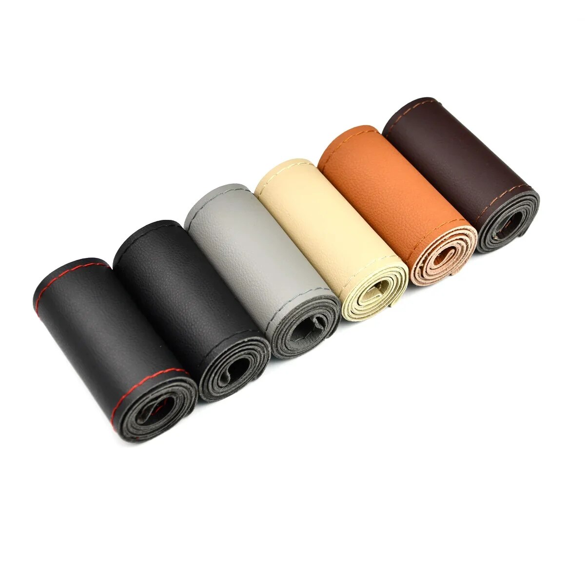 Capa universal de couro para v - Car Steering Wheel Cover Anti Slip Breathable avaliação e preço