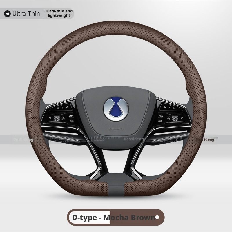 2026 Nova Capa de Volante Luxu - Car Steering Wheel Cover Anti Slip Breathable avaliação e preço