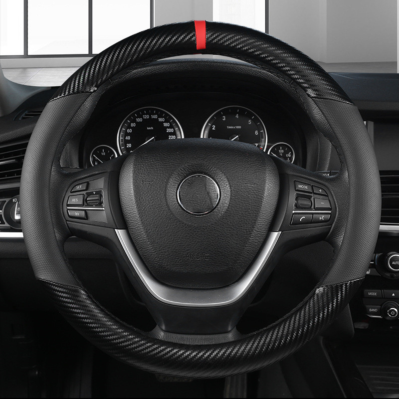 Moda universal capa de volante - Car Steering Wheel Cover Anti Slip Breathable avaliação e preço