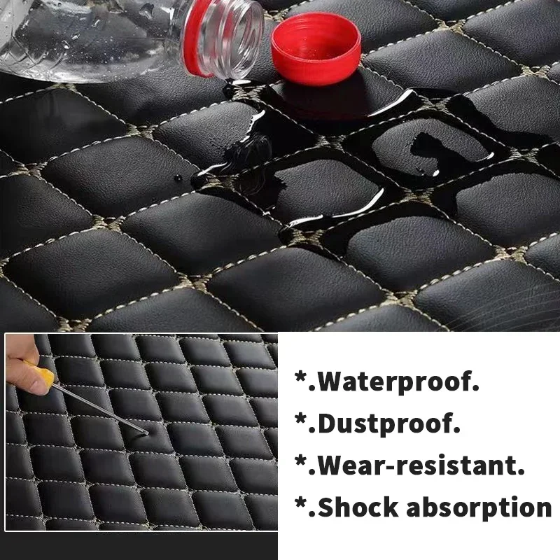 Tapetes de couro para carro, p - Car Floor Mats Universal Waterproof Leather avaliação e preço