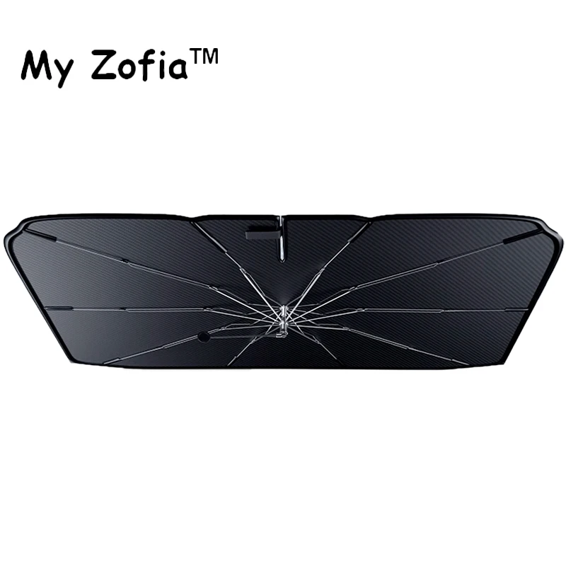 Para-brisas Dobrável Tipo Guar - Car Sunshade Windshield Umbrella Foldable avaliação e preço