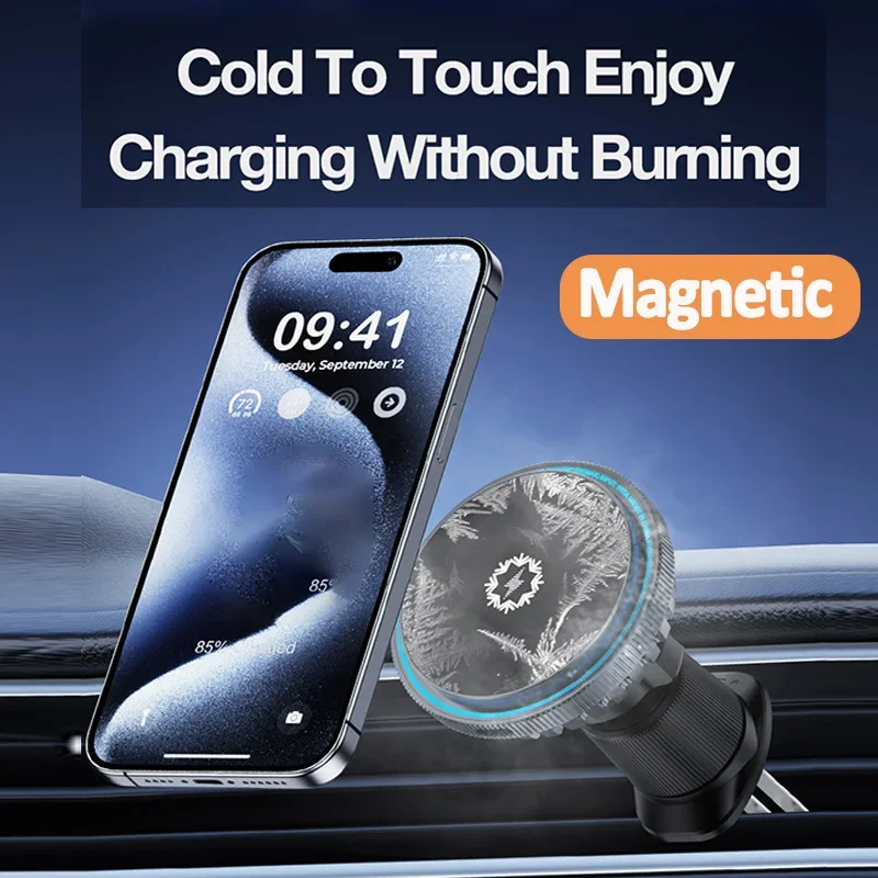 Carregador Sem Fio Magnético p - Magnetic Phone Holder For Car Vent avaliação e preço