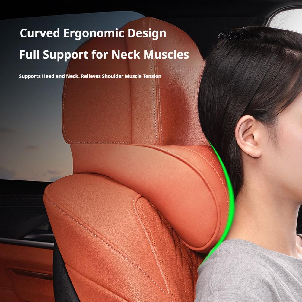 Almofada de apoio para a cabeç - Memory Foam Car Neck Pillow Lumbar Support avaliação e preço