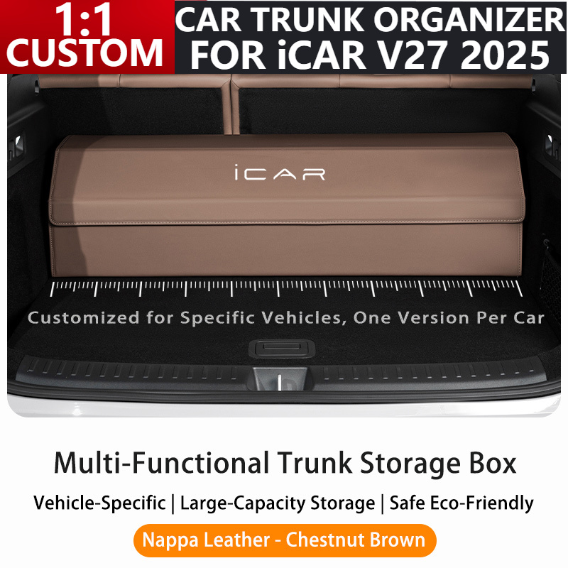 Para ‌ iCAR V27 ‌   2025 caixa - Car Trunk Organizer Foldable Storage Box avaliação e preço
