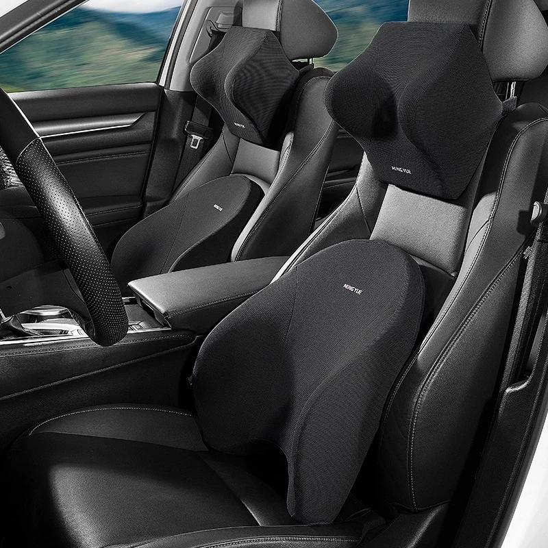 Universal carro memória espuma - Memory Foam Car Neck Pillow Lumbar Support avaliação e preço