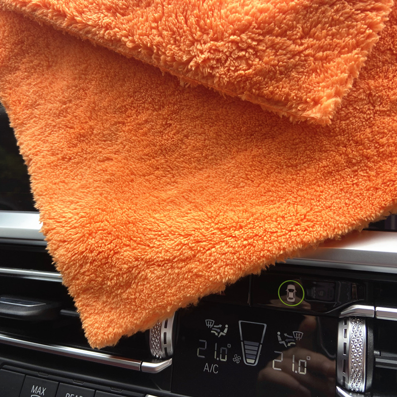 Lucullan 40x40cm laranja super - Microfiber Car Drying Towel Super Absorbent avaliação e preço